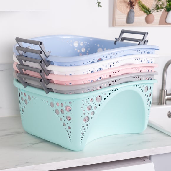 Minky 40L Stackable Laundry Basket Dunelm