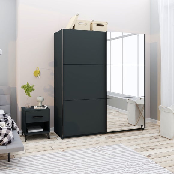 Mirrored bedroom deals furniture dunelm