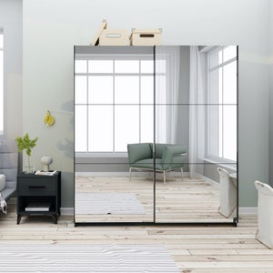 Norland 180cm Sliding Double Wardrobe