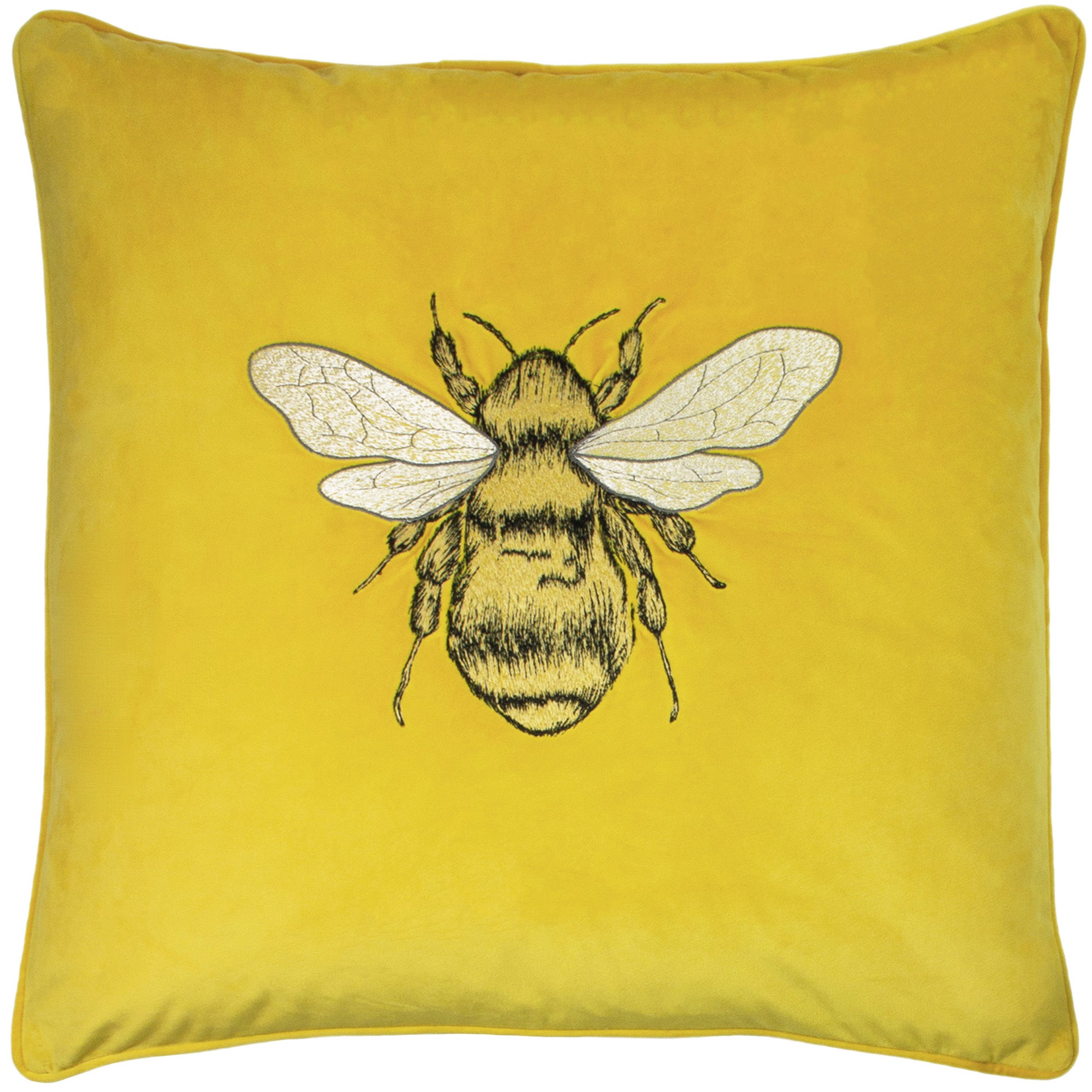 Photos - Pillow HORTUS Bee Cushion Blue 