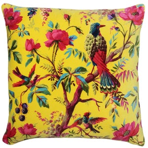 Paradise Velvet Cushion