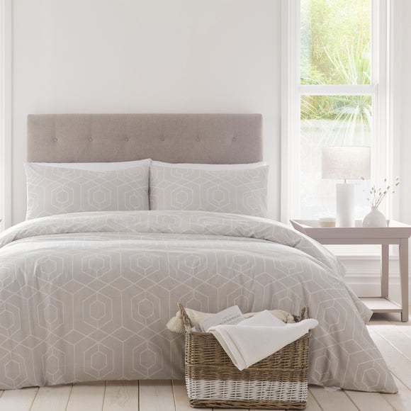 taupe bedding dunelm