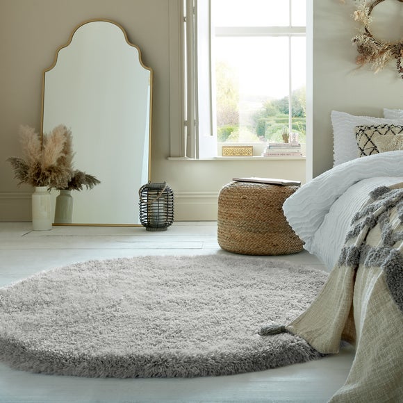 Dunelm round online rugs