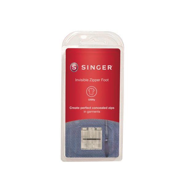 Singer Invisible Zip foot Clear
