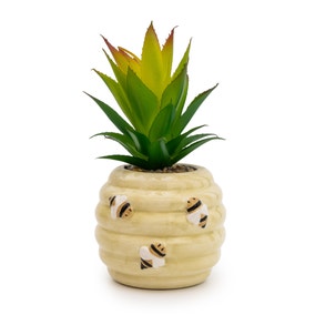 Artificial Plant in Beehive Pot