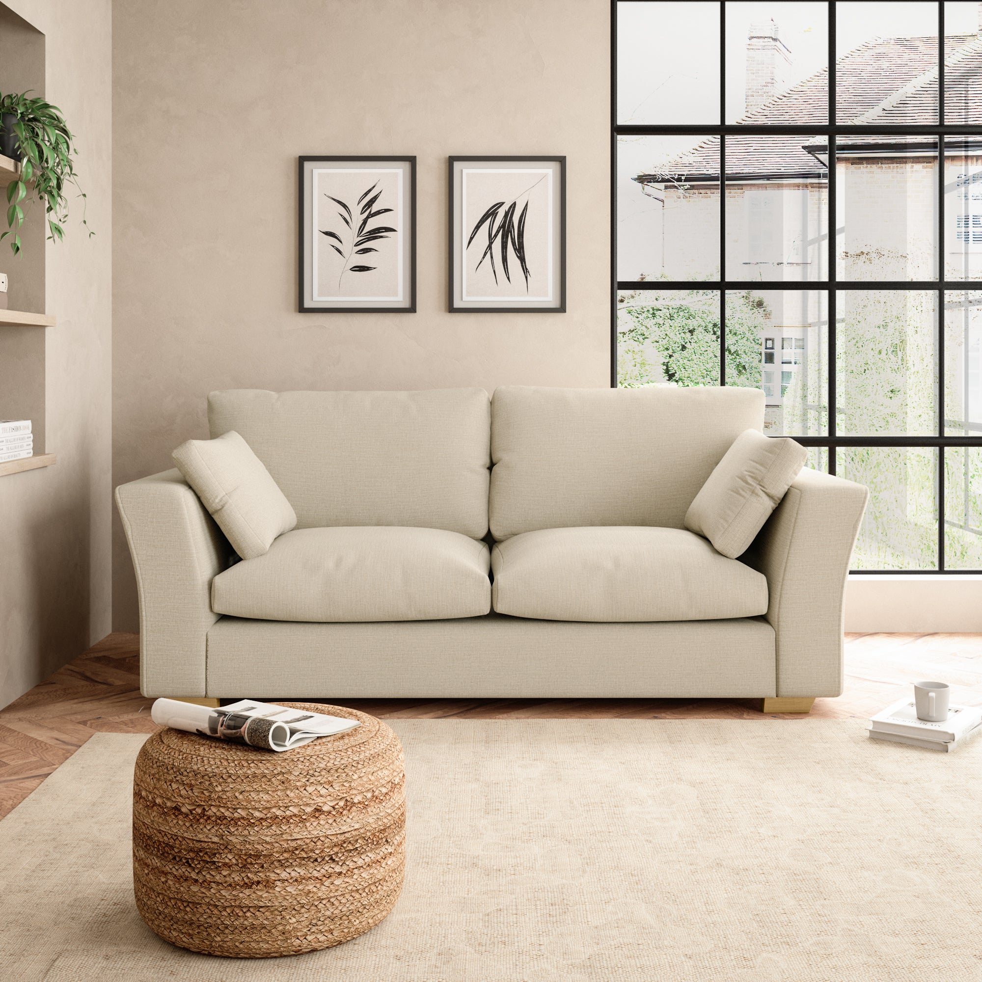 Blakeney 3 Seater Sofa Beige