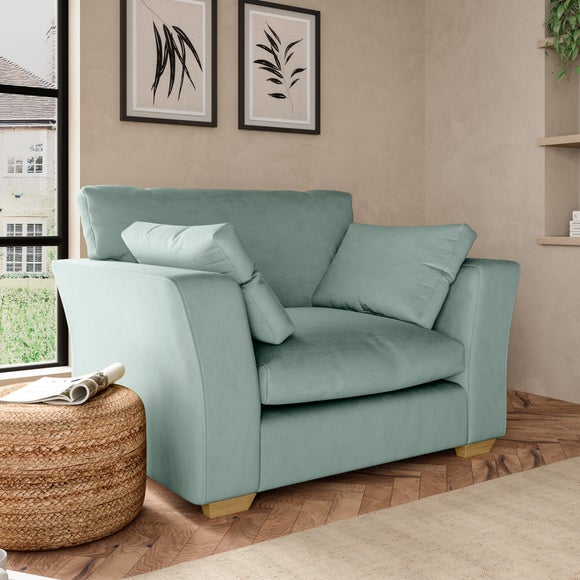 Blakeney Snuggle Chair Light Green