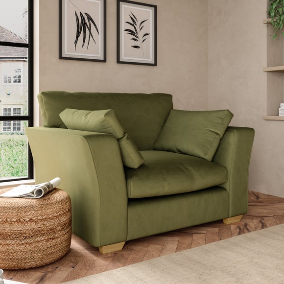 Blakeney Snuggle Chair Green