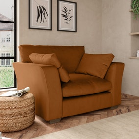 Blakeney Luxury Velvet Snuggle Chair