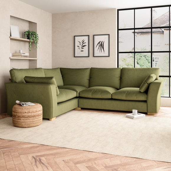 Blakeney Corner Sofa Green