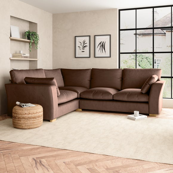 Blakeney Corner Sofa Brown