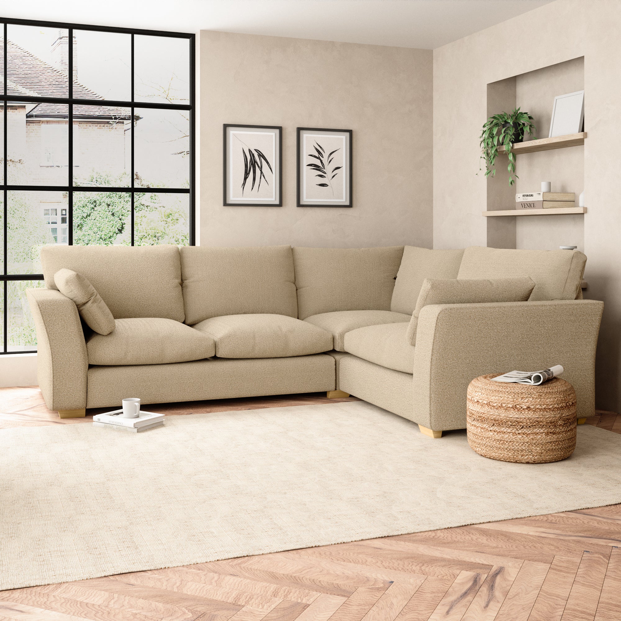 Blakeney Corner Sofa Cosy Marl Camel