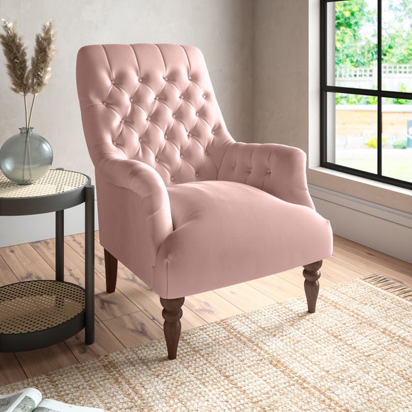 Pink Armchairs Dunelm