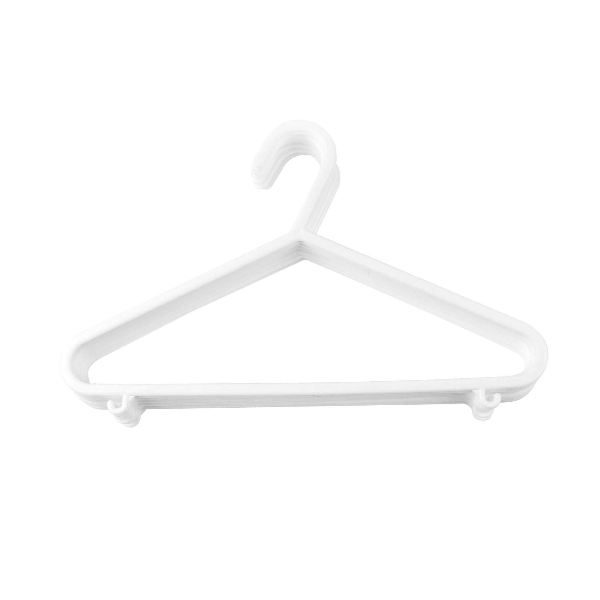 Plastic Baby Hangers Infant Clothes Hangers 100 Pack Children Hangers-black