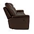 Monte Faux Suede Reclining 3 Seater Sofa Pinecone