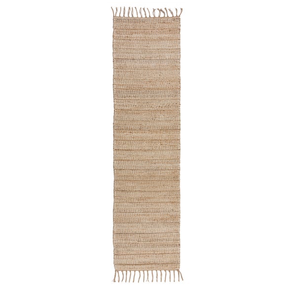 Clio Jute Cotton Runner Dunelm