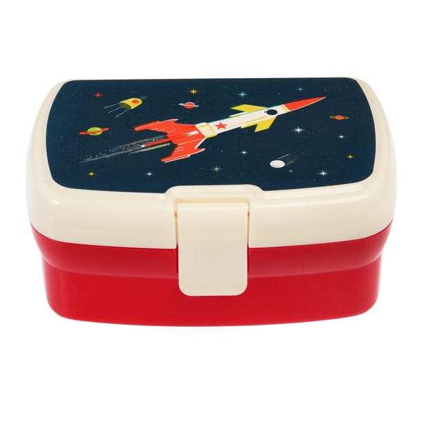 dunelm.com | Space Age Rocket Lunch Box With Tray