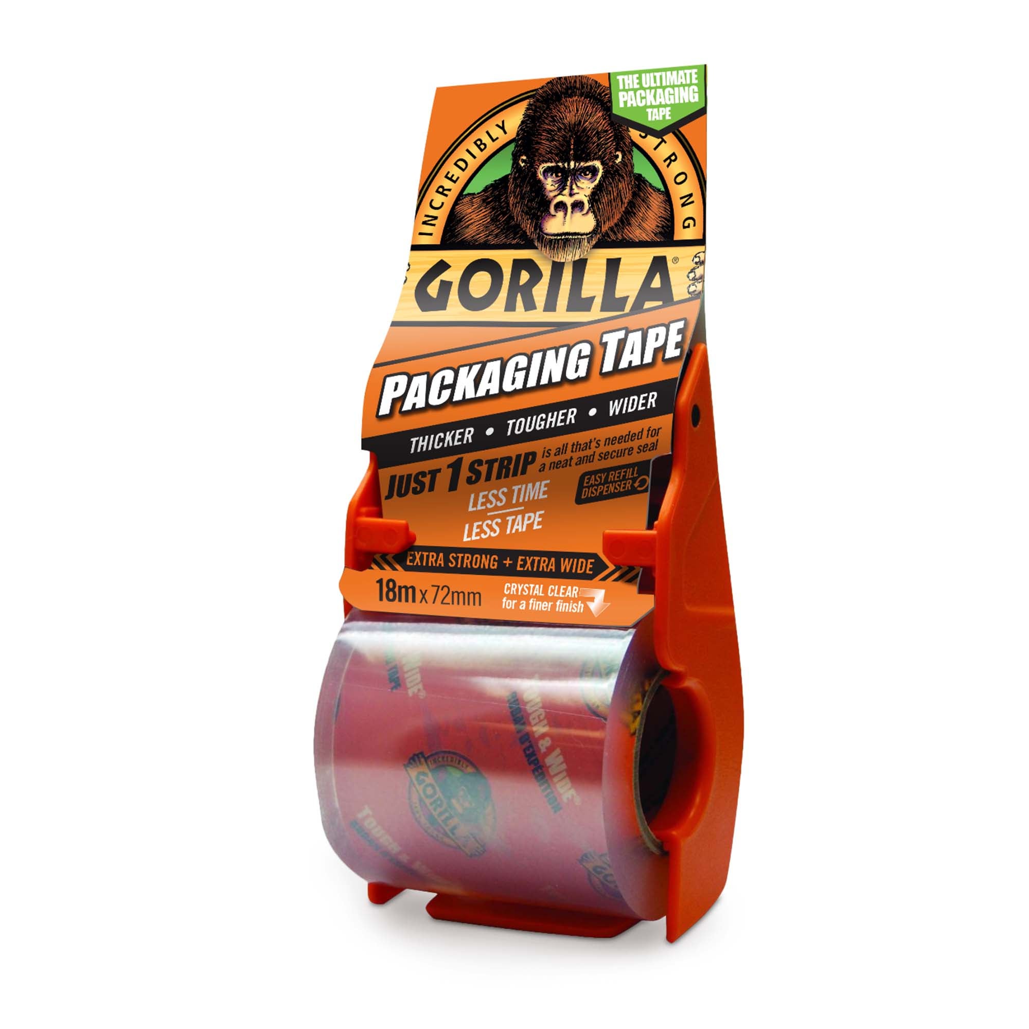 Photos - Tape Gorilla Packaging  18m Clear 