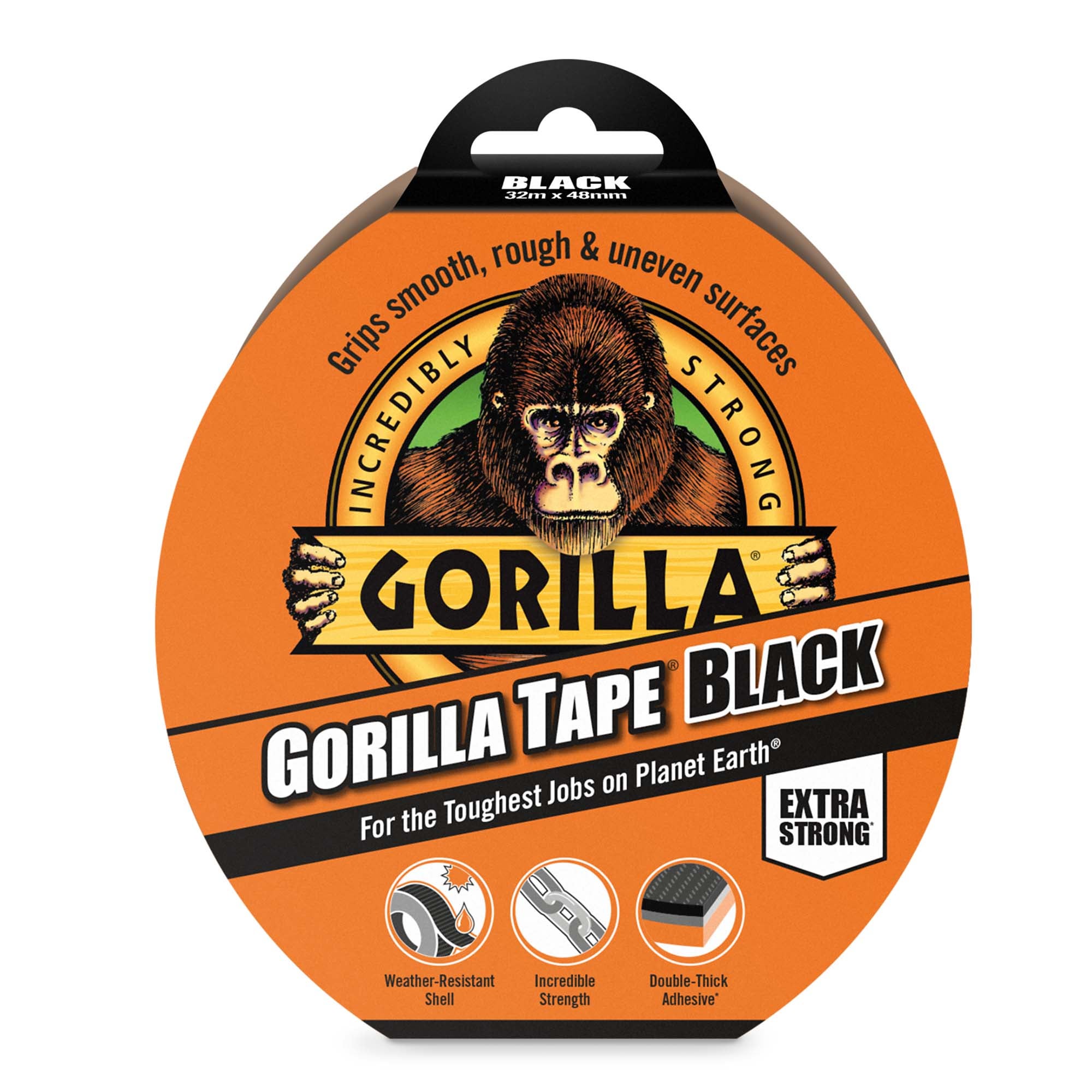 Photos - Other for repair Gorilla Tape Black 32m Black 