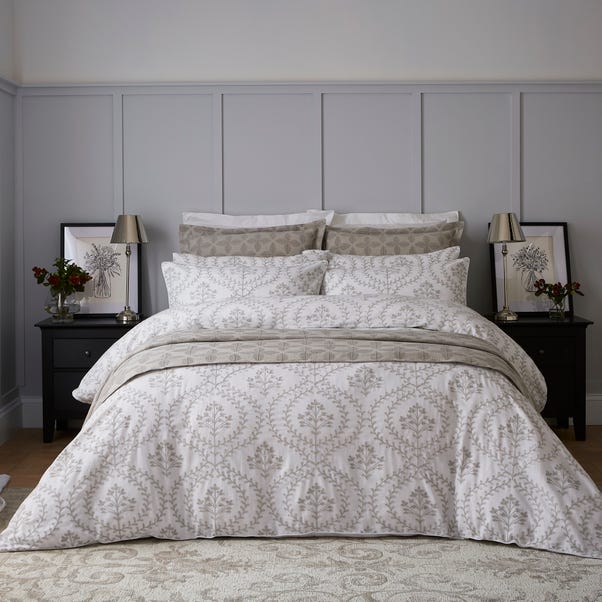 Dorma Marcia 100% Cotton Duvet Cover and Pillowcase Set image 1 of 8