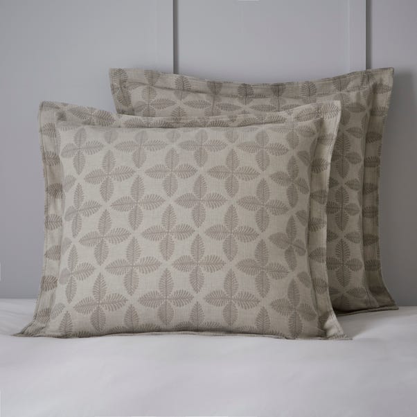 Dorma Danbury 100% Cotton Continental Pillowcase image 1 of 2