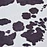 Faux Cow Print Rug Faux Cow Print Black and White undefined
