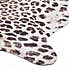 Faux Leopard Print Rug Faux Leopard Print Brown and Beige undefined