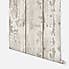 White Washed Wood Wallpaper White