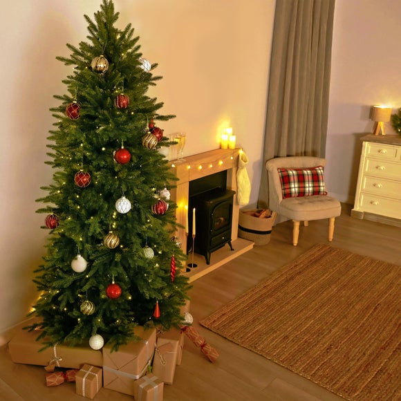 Click to view product details and reviews for Charles Bentley 7ft Slim Line Faux Christmas Tree.