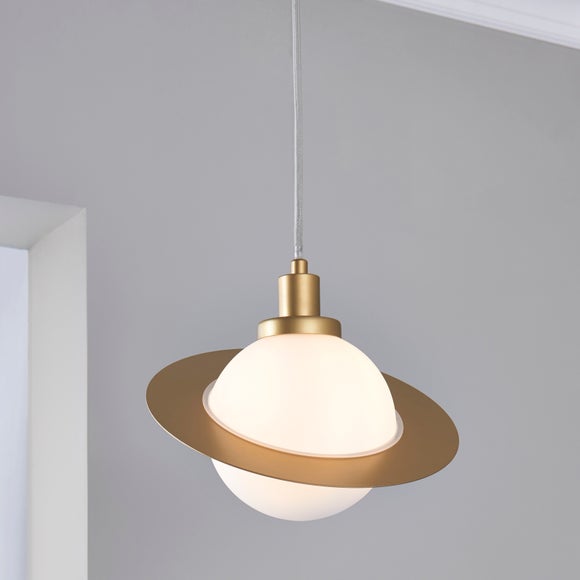 Rose gold ceiling store light dunelm