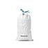 Brabantia PerfectFit Pack of 20 Size O 30 Litre Bin Bags White
