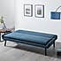 Gaudi Linen Clic Clac Sofa Bed Blue