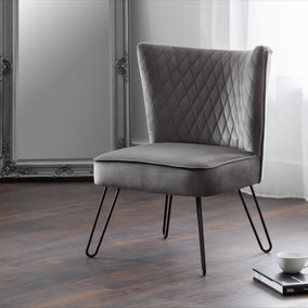 Lisbon Velvet Chair