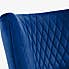 Lisbon Velvet Accent Chair Blue