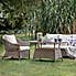 Granville Grey Round Country Sofa Dining Set Grey