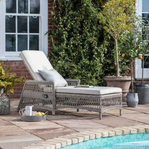 rattan sun loungers dunelm