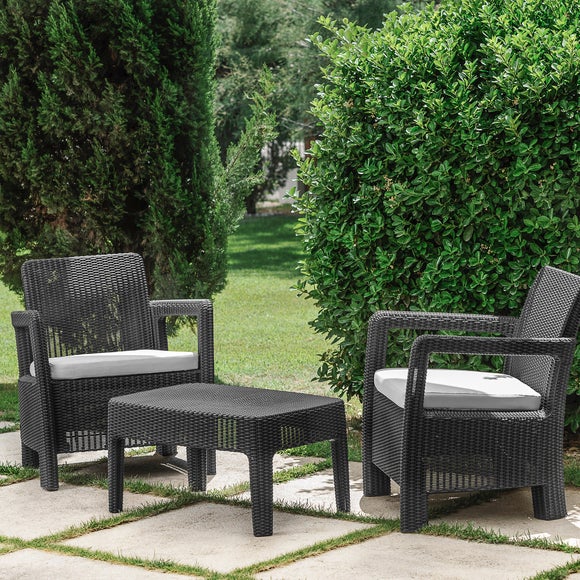 albany rattan garden corner dining sofa set