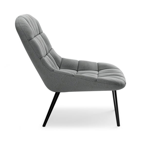 Karter Faux Wool Chair Dunelm