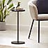 Gina Black Compact Side Table
