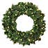 Everyday Collection 24" Wreath with Berries and Cones Dark Green