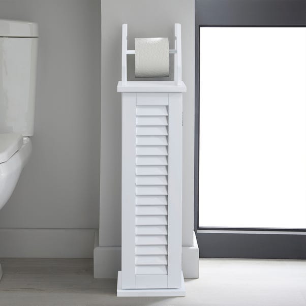 Tuscany White Toilet Roll Holder image 1 of 8