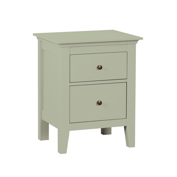 Lynton 2 Drawer Bedside Table | Dunelm