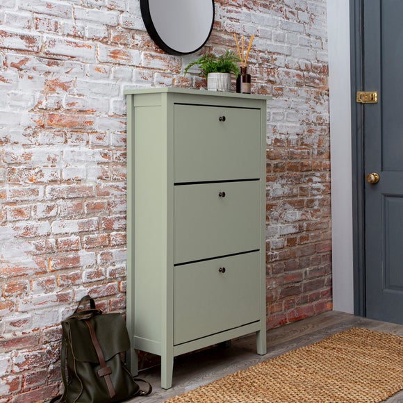 Slim shoe deals cabinet for hallway