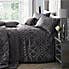 Laurence Llewelyn-Bowen Tie the Knot Slate Duvet Cover and Pillowcase Set  undefined