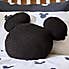 Mickey Mono 3D Head Cushion Black