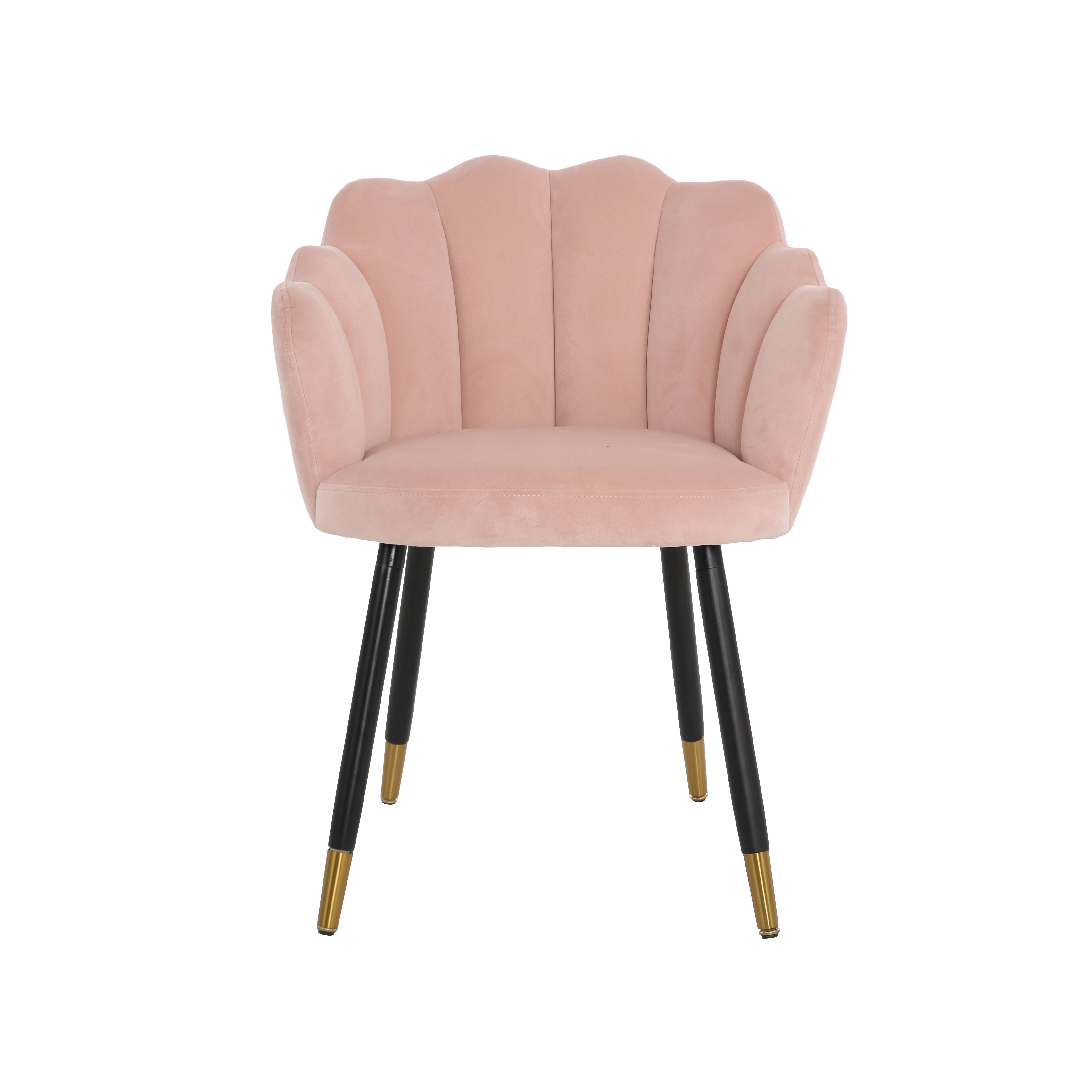 Vivian Dining Chair Velvet Blush