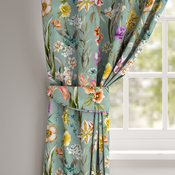 Maximalist Tropical Made to Measure Fabric By The Metre Tropical Jade