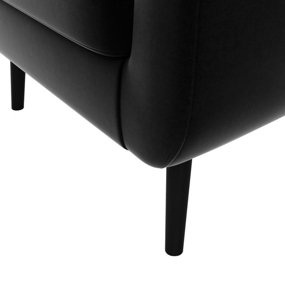 eddie velvet tub chair