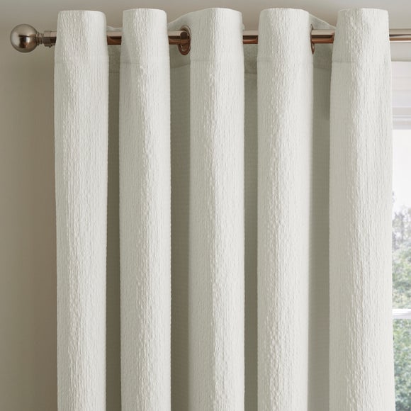 cheap long white curtains