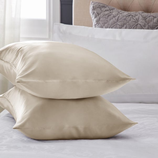 Dorma Champagne Silk Pillowcase